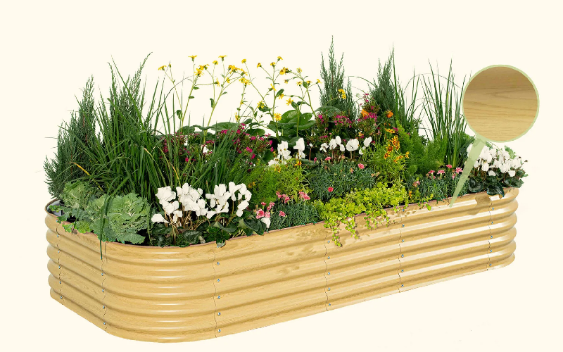  galvanized raised bed planter

